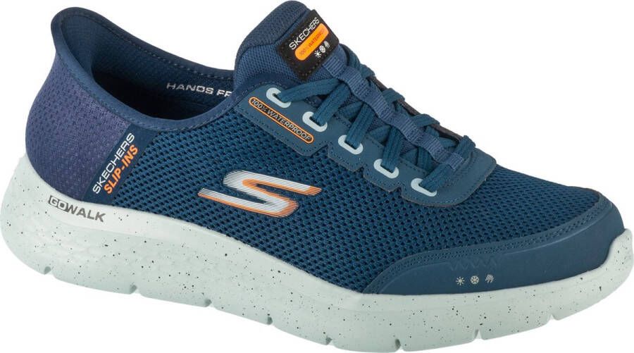 Skechers Slip-Ins: Go Walk Flex Waterproof 216330-NVY Mannen Marineblauw Hardloopschoenen