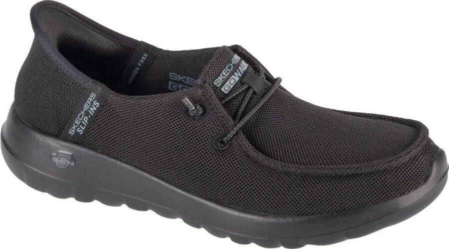 Skechers Slip-Ins Go Walk Joy Idalis 124647-BBK Vrouwen Zwart Sneakers