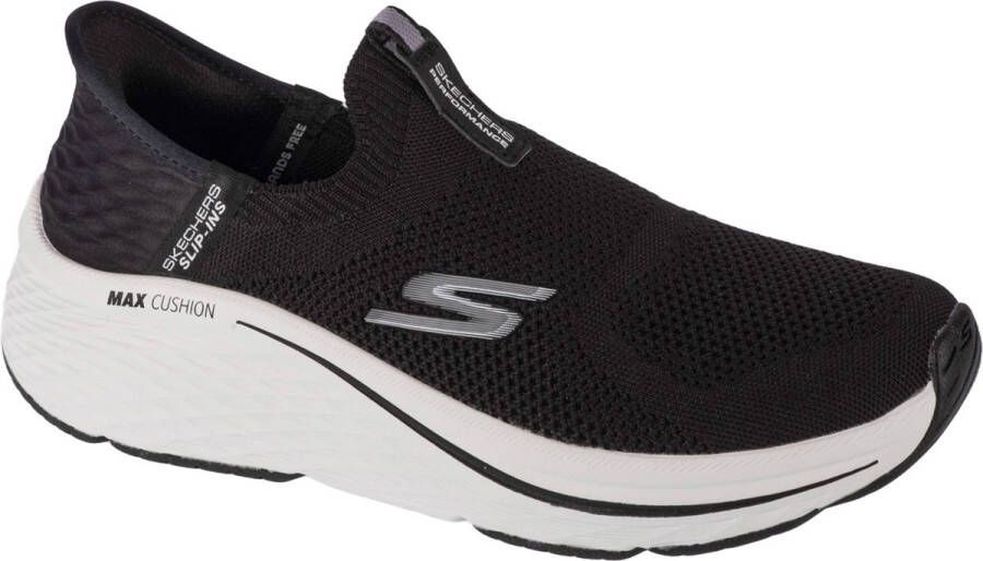 Skechers Slip-Ins Max Cushioning Elite 2.0 Eternal 129611-BKW Vrouwen Zwart Hardloopschoenen Sportschoenen