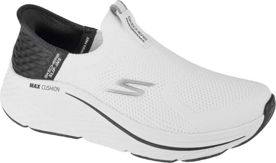 Skechers Slip-Ins Max Cushioning Elite 2.0 Eternal 129611-WBK Vrouwen Wit Hardloopschoenen Sportschoenen