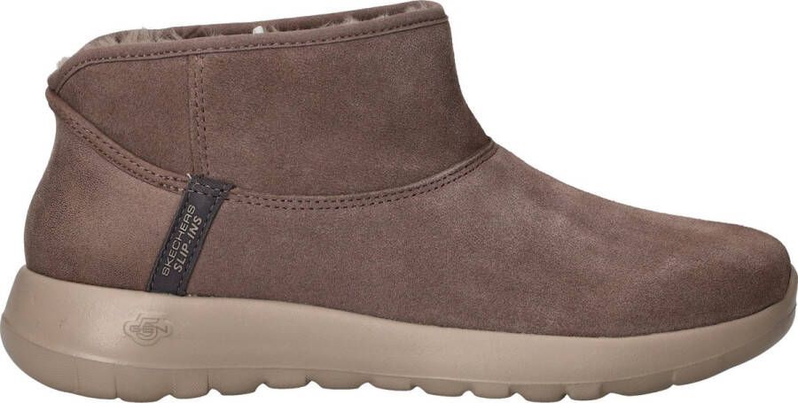 Skechers Hands Free Slip-Ins On-the-Go dames gevoerde boot Taupe - Foto 1