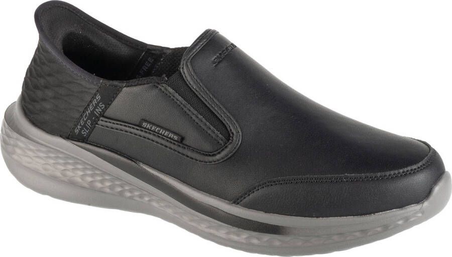 Skechers Slip-Ins: Slade 205237-BLK Mannen Zwart Sneakers