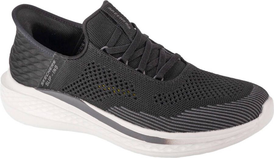 Skechers Slip-ins: Slade Quinto 210810-BLK Mannen Zwart Sneakers