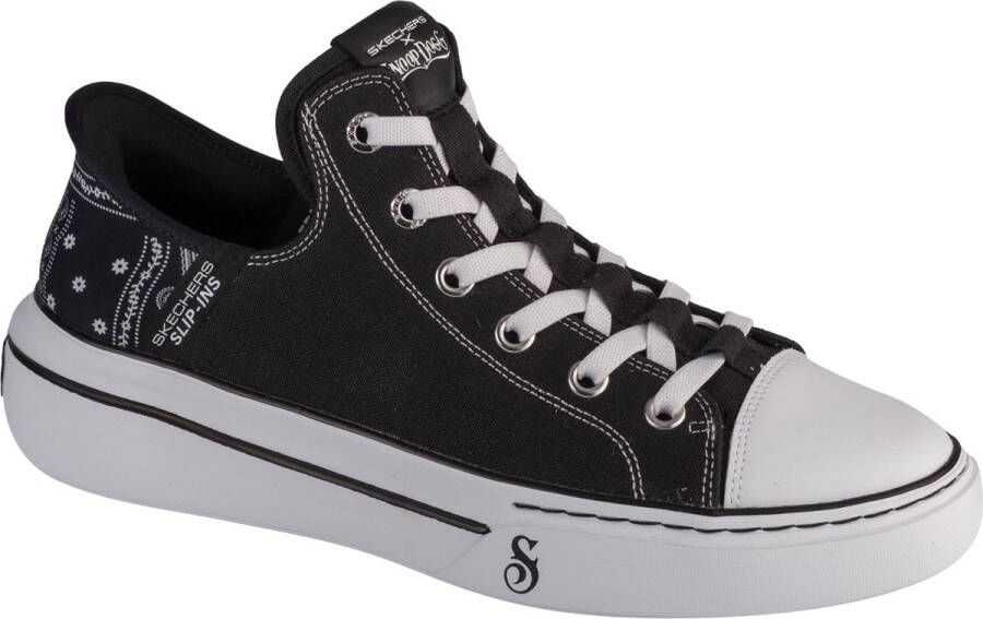 Skechers Slip-Ins: Snoop One OG Canvas 251036-BLK Mannen Zwart Sneakers