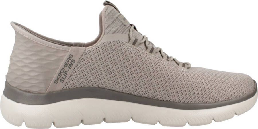 Skechers Slip-ins heren sneakers beige Extra comfort Memory Foam