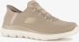 Skechers Slip-ins Summits dames sneakers beige Extra comfort Memory Foam - Thumbnail 4