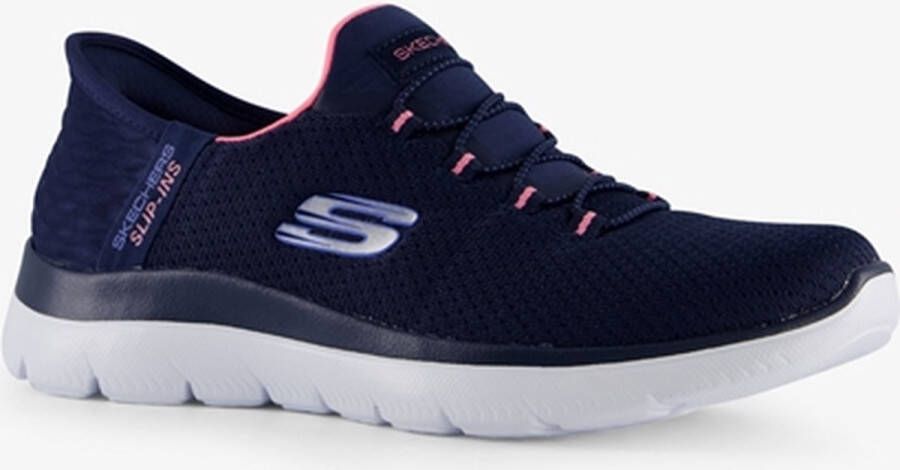 Skechers Slip-on sneakers SUMMITS-DIAMOND DREAM Instapschoen slipper vrijetijdsschoen met slip-ins functie