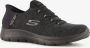 Skechers Slip-ins: Summits dames sneakers Zwart Extra comfort Memory Foam - Thumbnail 3