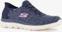 Skechers Slip-Ins Summits Dazzle Navy sneakers Blauw Extra comfort Memory Foam - Thumbnail 1