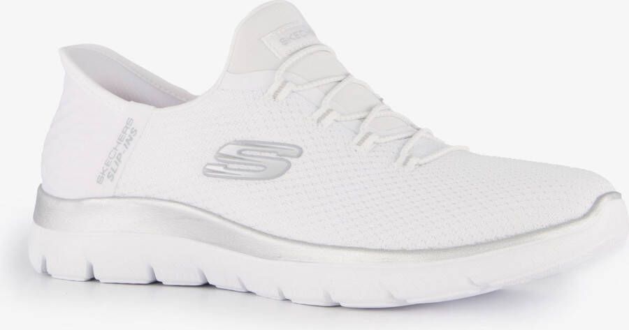 Skechers Slip-on sneakers SUMMITS-DIAMOND DREAM Instapschoen slipper vrijetijdsschoen met slip-ins functie