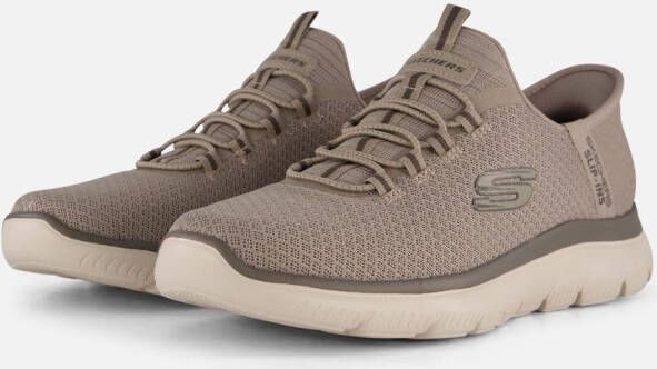 Skechers Slip-ins Summits Instappers beige Textiel