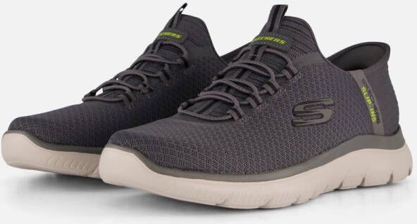 Skechers Slip-on sneakers SUMMITS- vrijetijdsschoen met slip-in hiel voor een gemakkelijke instap