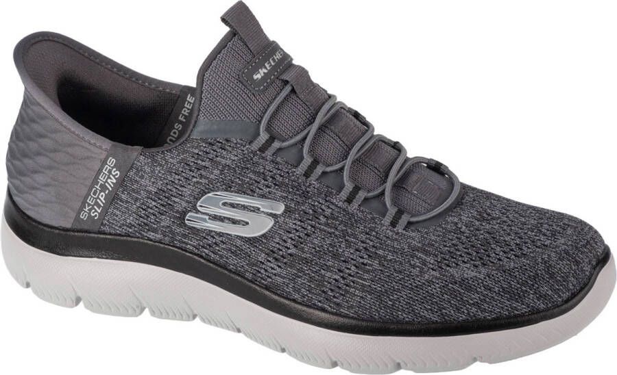 Skechers Slip-Ins: Summits Key Pace 232469-CCBK Mannen Grijs Sneakers