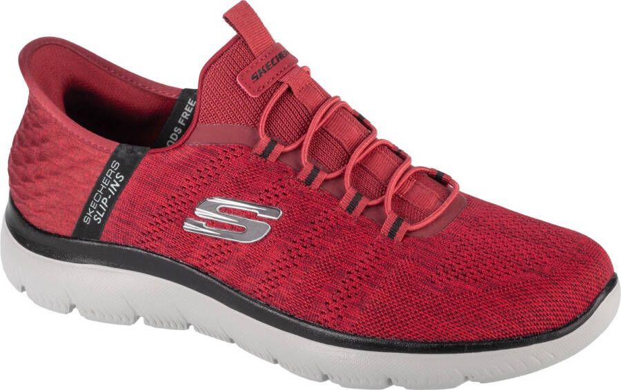 Skechers Slip-on sneakers SUMMITS-KEY PACE Slipper vrijetijdsschoen lage schoen in vegan uitvoering