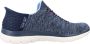 Skechers SLIP-INS SUMMITS Navy Purple - Thumbnail 1