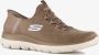 Skechers Slip-on sneakers Summits Slipper vrijetijdsschoen lage schoen in vegan uitvoering - Thumbnail 11