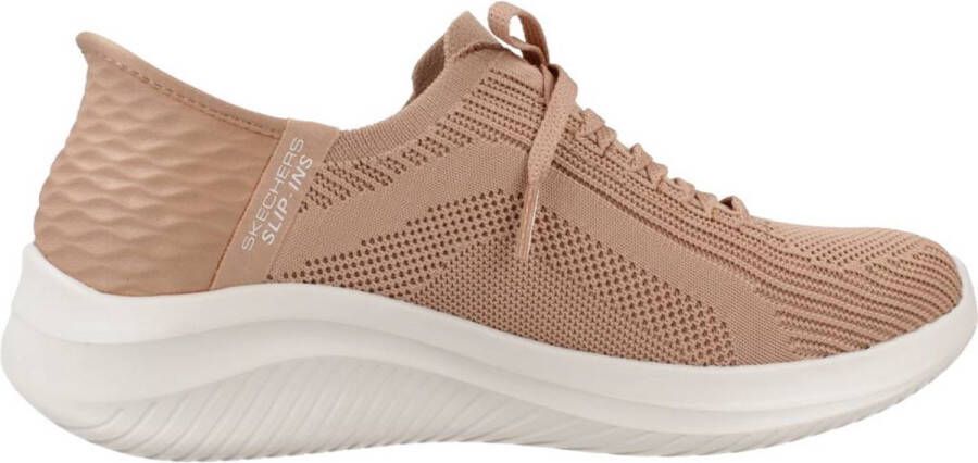 Skechers Slip-ins Ultra Flex 3.0 Brilliant Sneakers Beige Vrouw