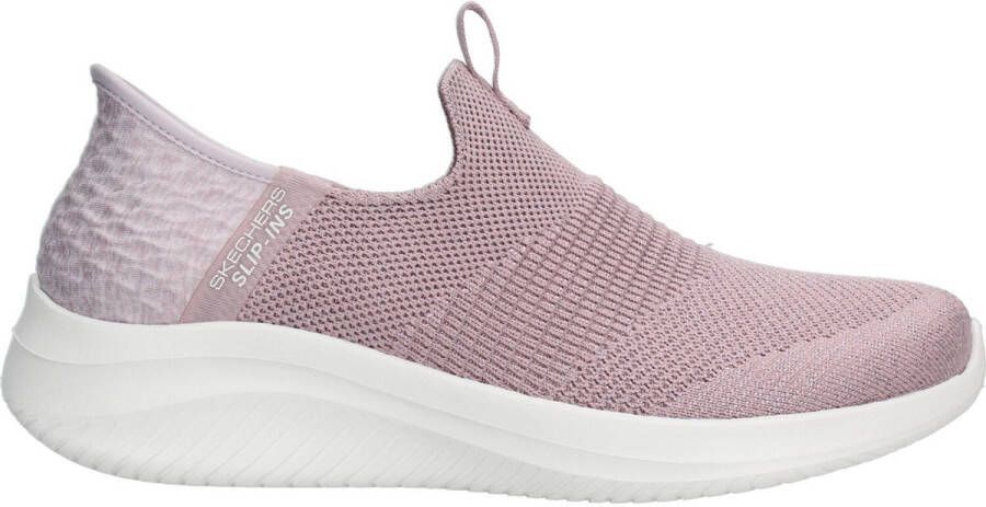 Skechers Hands Free Slip-Ins Ultra Flex 3.0 Smooth Step VEGAN instapper Dames Roze