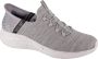 Skechers Slip-Ins Ultra Flex 3.0 Right Away 232452-GRY Mannen Grijs Sneakers Sportschoenen - Thumbnail 1