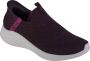 Skechers Ultra Flex 3.0-Shiny Night Slip-ins 149594-WINE Vrouwen Kastanjebruin Sneakers - Thumbnail 6