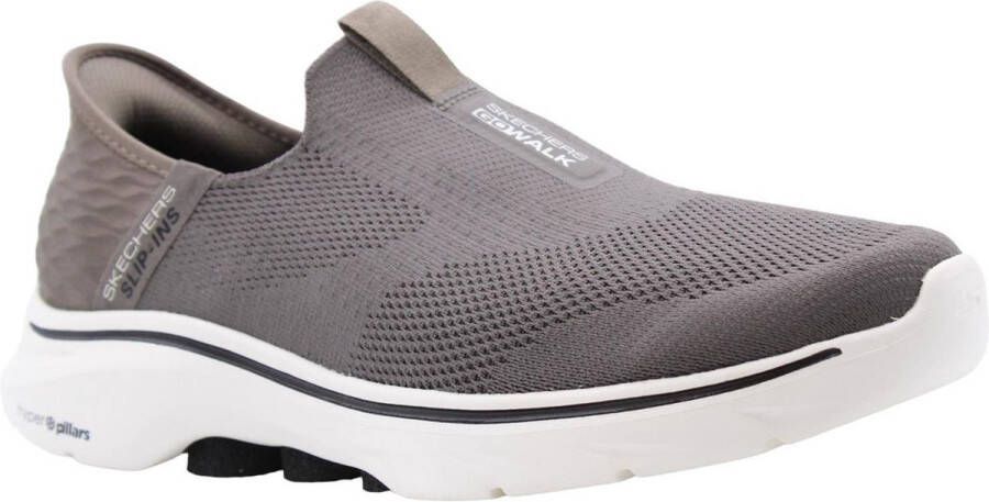 Skechers Moderne Stijlvolle Sneaker voor Mannen Brown Heren