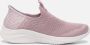 Skechers Hands Free Slip-Ins Ultra Flex 3.0 Smooth Step VEGAN Instapper Dames Roze - Thumbnail 1