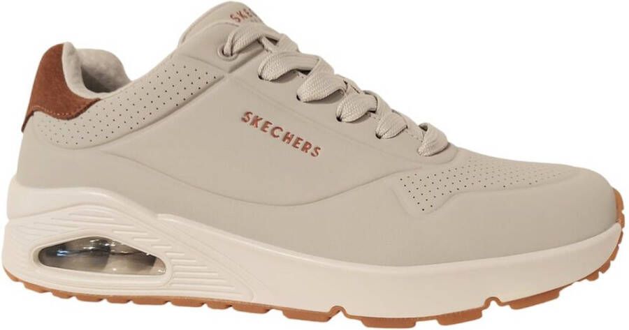 Skechers Sneaker 183004 NAT UNO Suited On Air Natuur