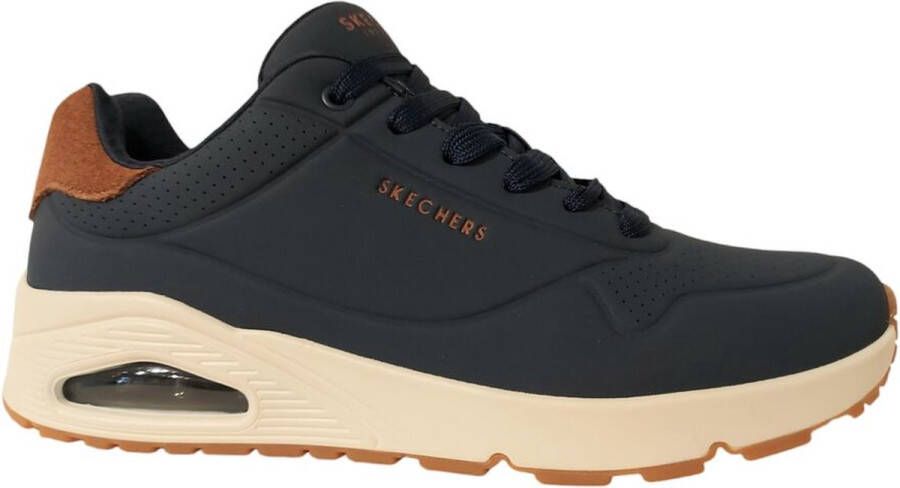 Skechers Sneaker 183004 NVY UNO Suited On Air Blauw