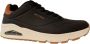 Skechers Air-Cooled Memory Foam Jogging Sneaker Black Heren - Thumbnail 6