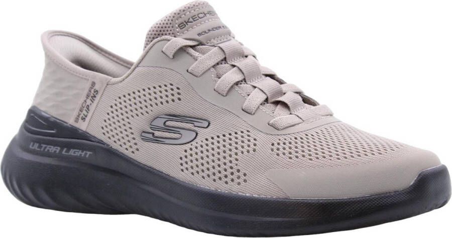 Skechers Stijlvolle Herensneaker voor Casual Outfits Gray Heren