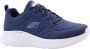 Skechers Go Walk Workout Walker 216441-NVY Mannen Marineblauw Sneakers Sportschoenen - Thumbnail 1