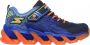 Skechers S Lights Mega Surge Sneakers Navy Orange - Thumbnail 8