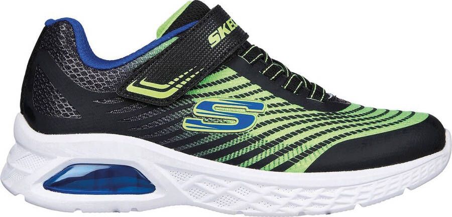 Skechers Microspec Max Ii Sportschoen Jongens Zwart lime