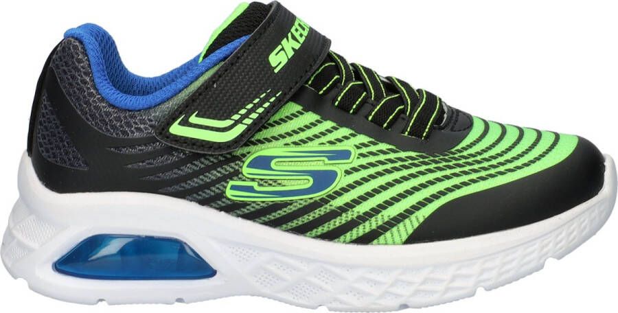 Skechers Microspec Max Ii Sportschoen Jongens Zwart lime