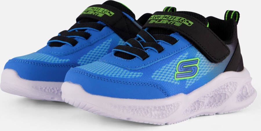 Skechers Sneakers Lights blauw Synthetisch Heren