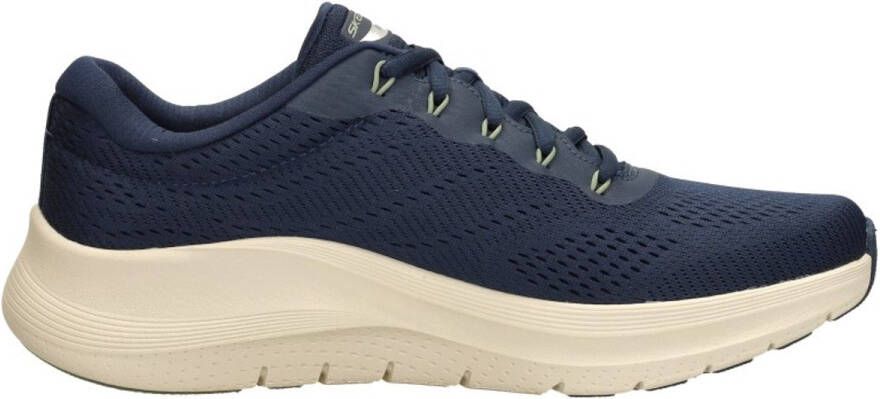 Skechers Comfortabele Vegan Mesh Sneaker Blue Heren