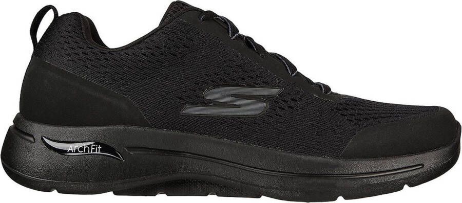 Skechers GO WALK ARCH FIT-IDYLLIC Mens Black Black