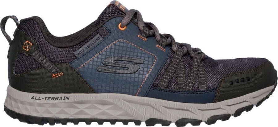 Skechers Sneakers Escape Plan met waterafstotend materiaal vrijetijdsschoen veterschoen