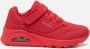 Skechers Uno Air Blitz sneakers rood Textiel - Thumbnail 1