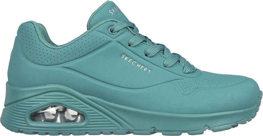 Skechers Uno Stand On Air Dames Sneakers Turquoise