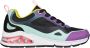 Skechers Sneakers Uno 2 Mad Air 155544 Bkmt Zwart Dames - Thumbnail 2