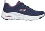 Skechers Stijlvolle Hammond Sneakers voor Dames Blauw Dames - Thumbnail 1