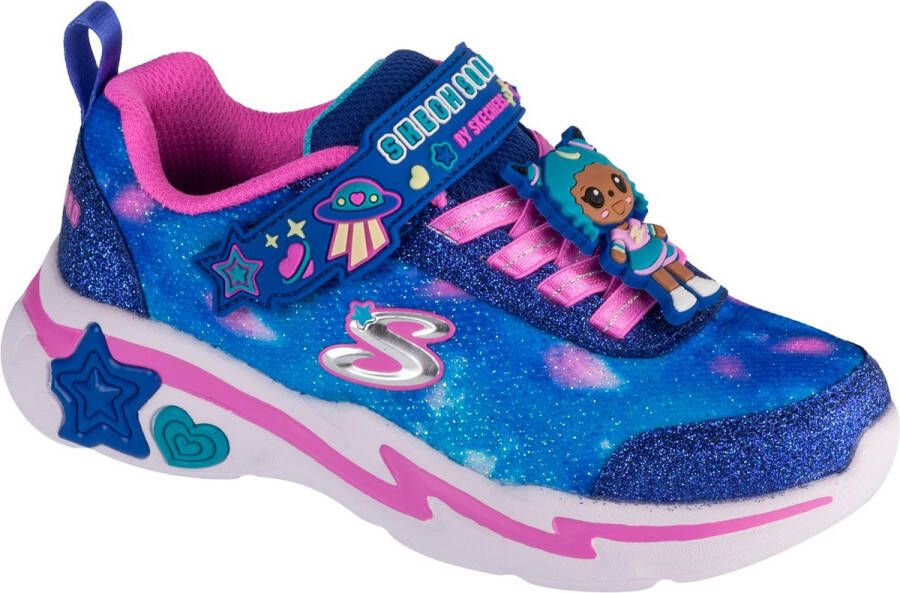 Skechers Snuggle Sneaks Skech Squad 302214L-NVMT voor meisje Marineblauw Sneakers Sportschoenen