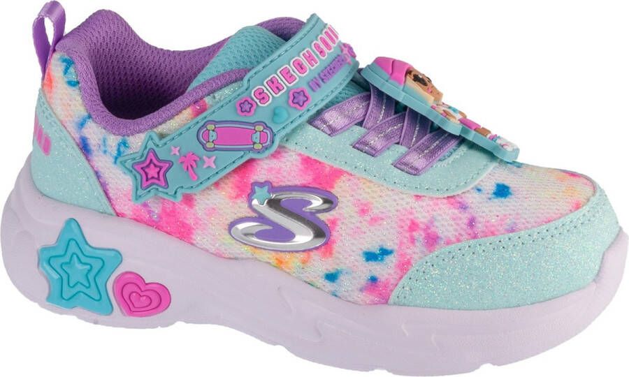 Skechers Snuggle Sneaks Skech Squad 302214N-MTMT voor meisje Mint Sneakers Sportschoenen