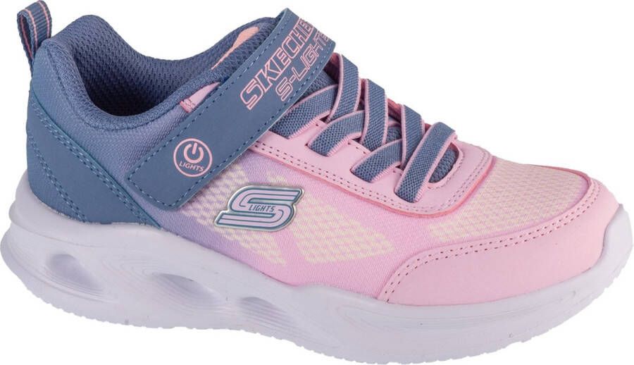 Skechers Sola Glow Ombre Deluxe 303714L-GYLP voor meisje Roze Sneakers