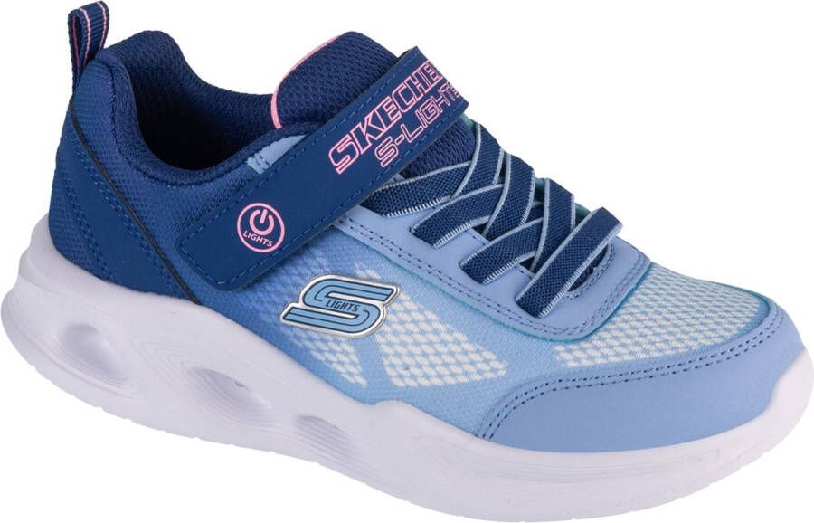 Skechers Sola Glow Ombre Deluxe 303714L-NVLB voor meisje Marineblauw Sneakers