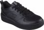 Skechers Sport Court 92 Illustrio BBK Vrouwen Zwart Sneakers - Thumbnail 2