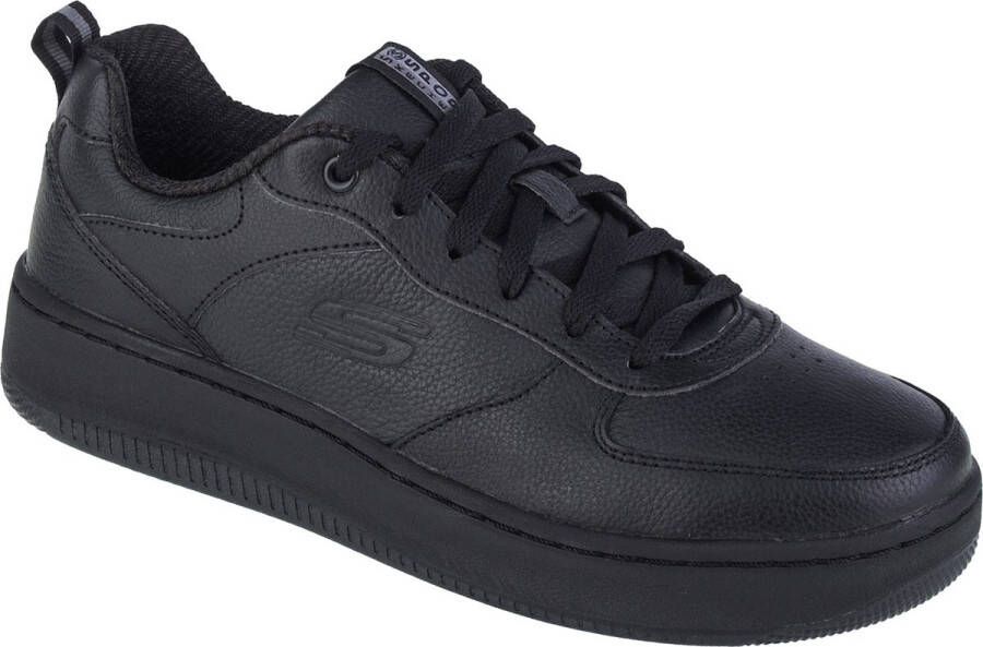 Skechers Sport Court 92 Illustrio BBK Vrouwen Zwart Sneakers