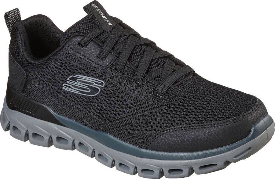 Skechers SPORT MENS GLIDE-STEP sneaker heren zwart