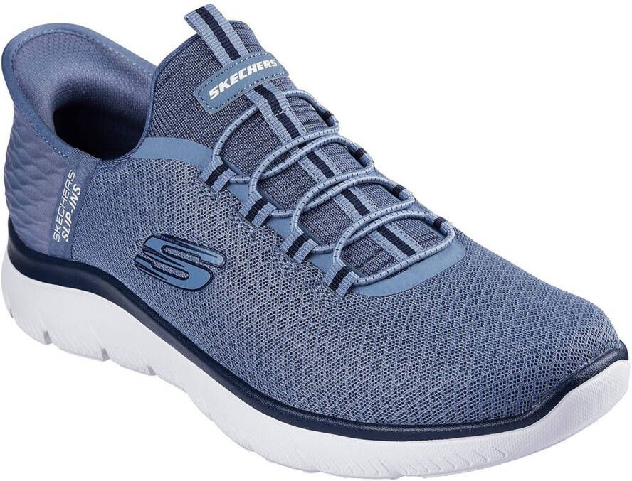 Skechers Sport Men's SUMMITS HIGH RANGE Sneakers Slip ins Vegan 232457 slate